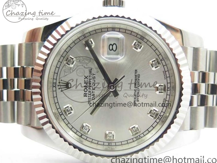 Dial Diamond A3235 Edition Bracelet DateJust Noob Silver 904L SS Jubilee Best 126334 on 1:1 0104